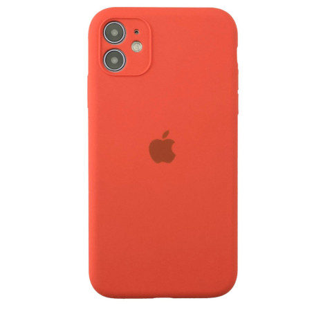 Чохол Silicone Case Full Camera для iPhone 11 Orange